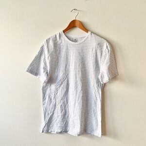 NEW H&M White and Blue Striped Tee